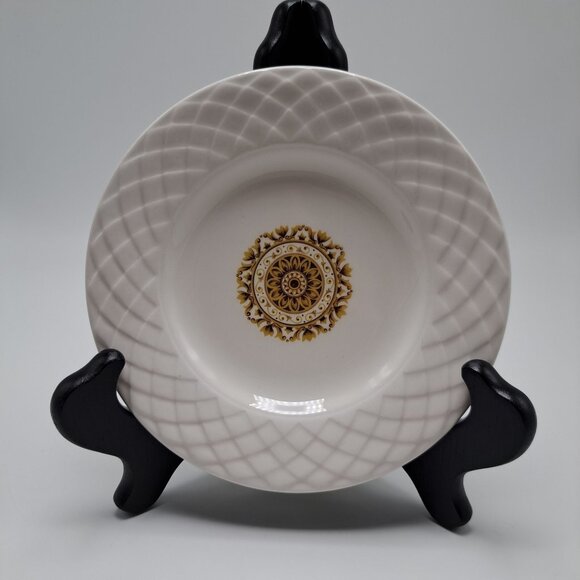 Gold Medallion Enoch Wedgwood (Tunstall) Ltd England Bread Butter Plate - Picture 1 of 5